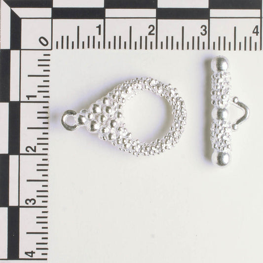 Toggle Clasp - Silver