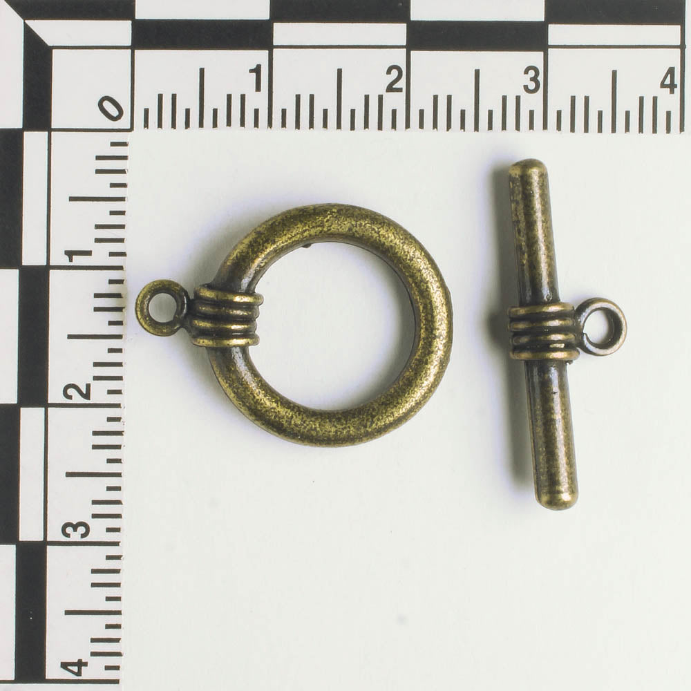 Toggle Clasp - Brass