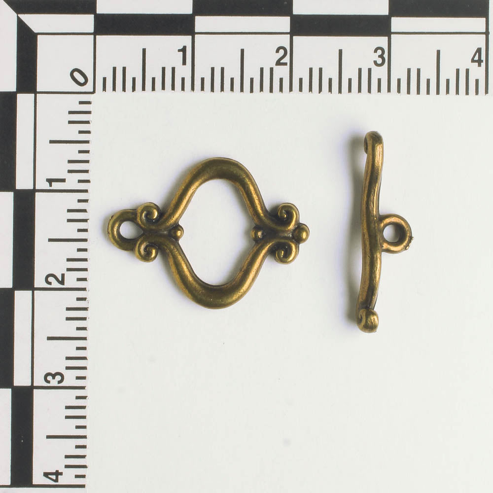 Toggle Clasp - Brass