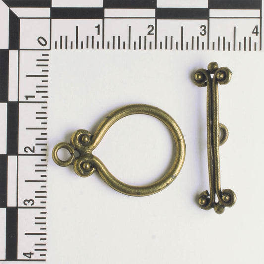 Toggle Clasp - Brass