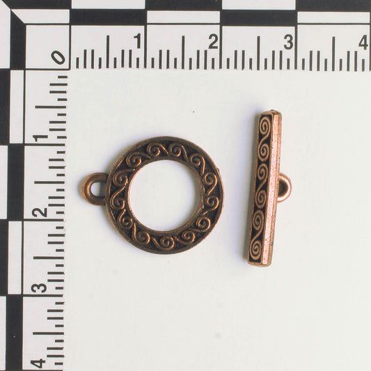 Toggle Clasp - Copper
