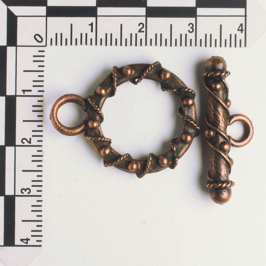 Toggle Clasp - Copper