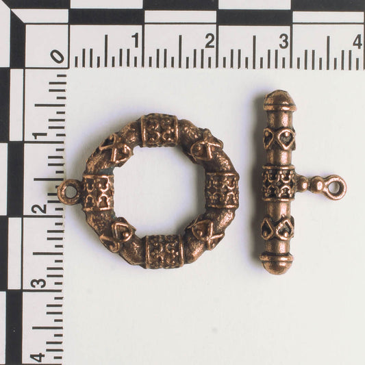 Toggle Clasp - Copper