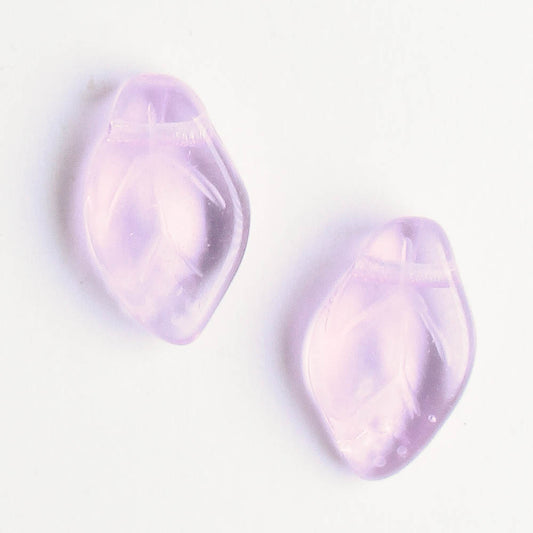 Leaf Bead - Lavender