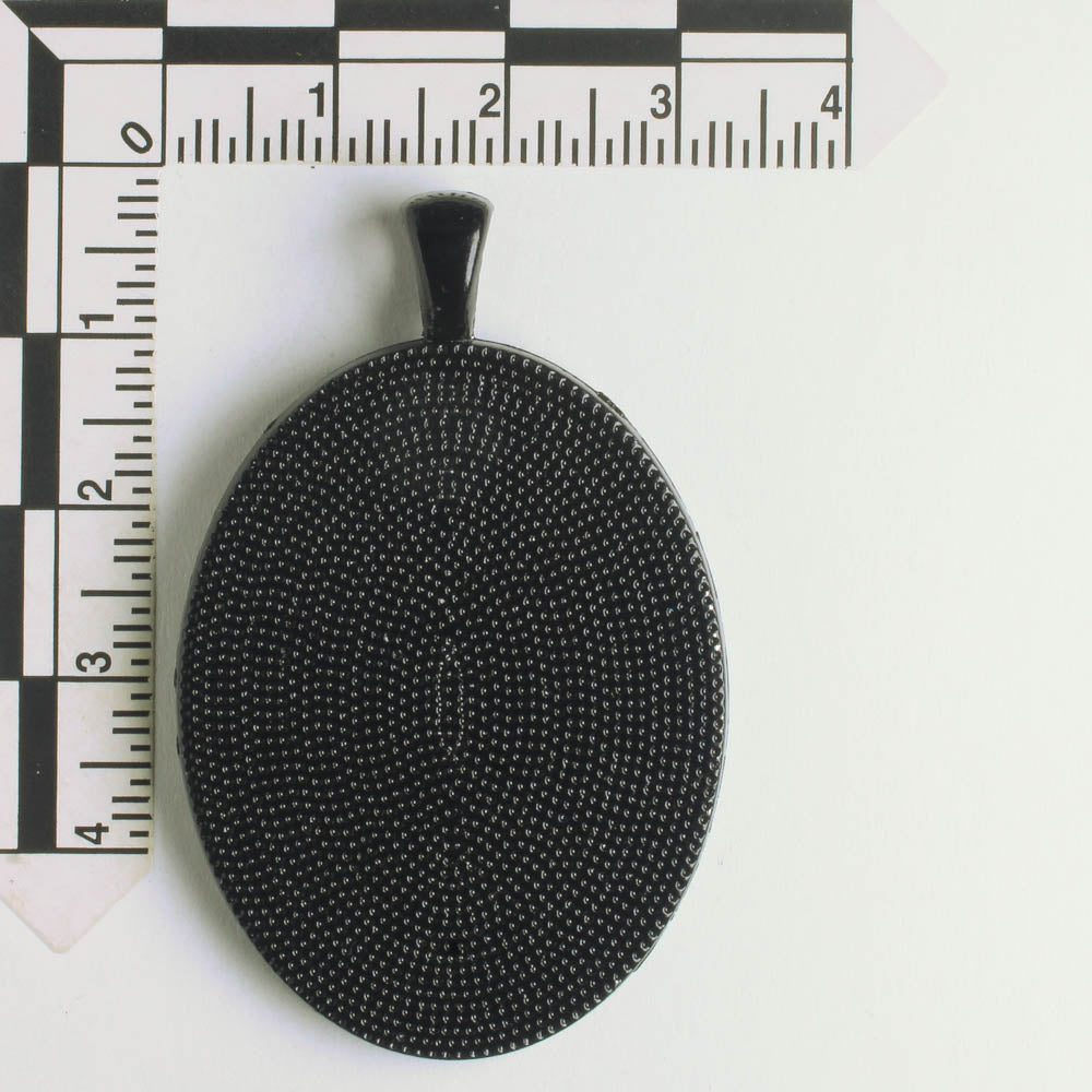 Pendant Bezel - Black