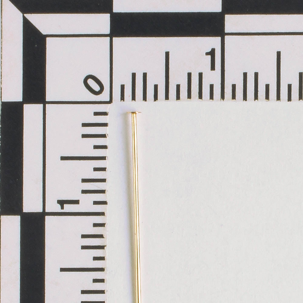 Headpin, Gold 1"