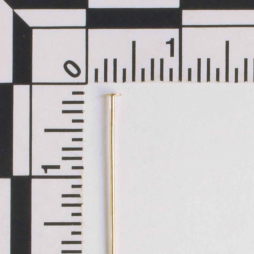 Headpin, Gold 1.5"