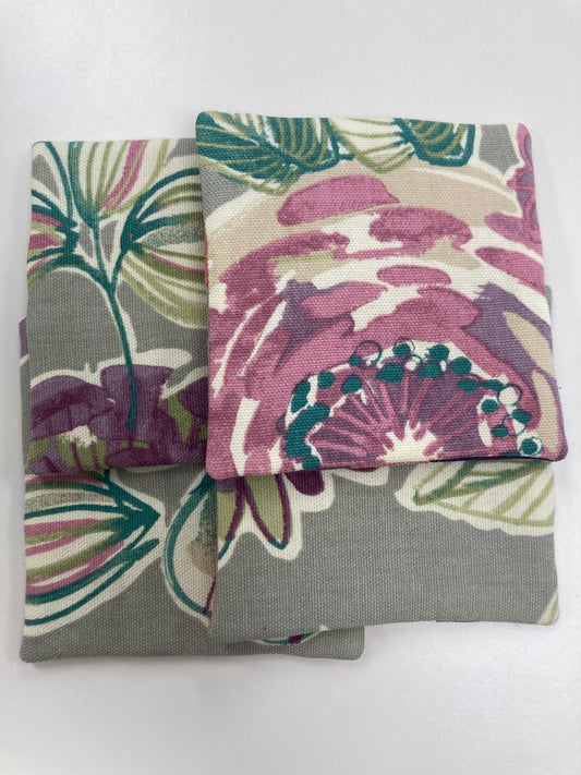 Canvas Coasters - Set of 4