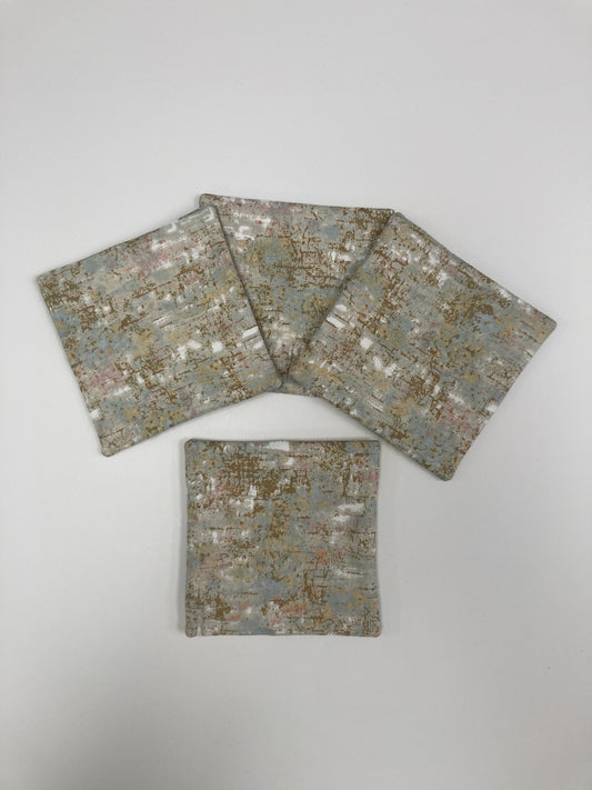 Canvas Coasters - Set of 4