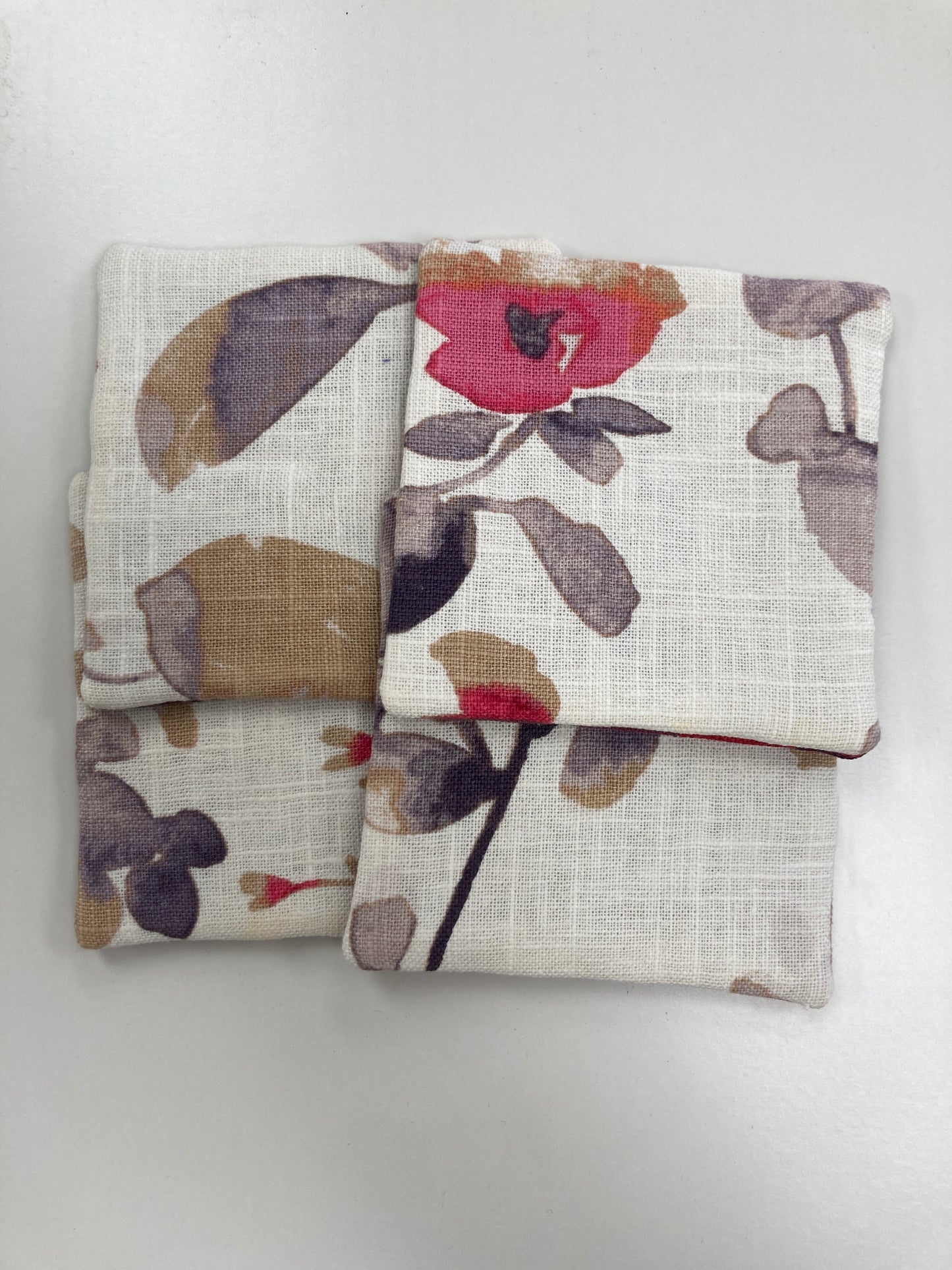 Canvas Coasters - Set of 4