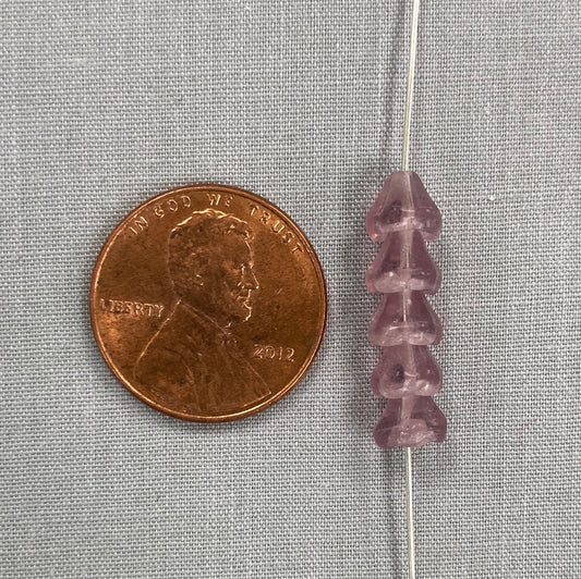 5x6mm Bell Flower - Purple - qty 25