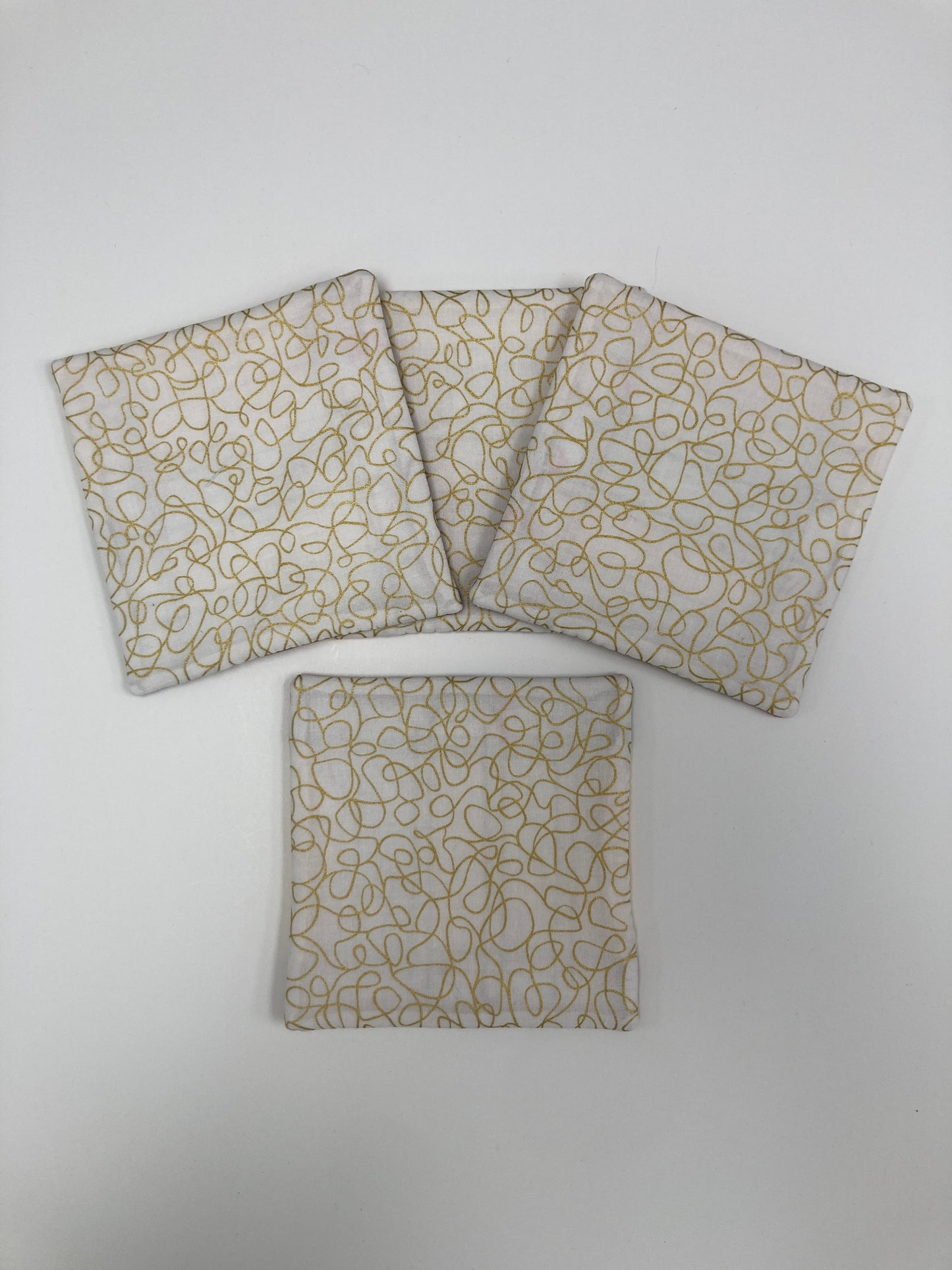 Canvas Coasters - Set of 4