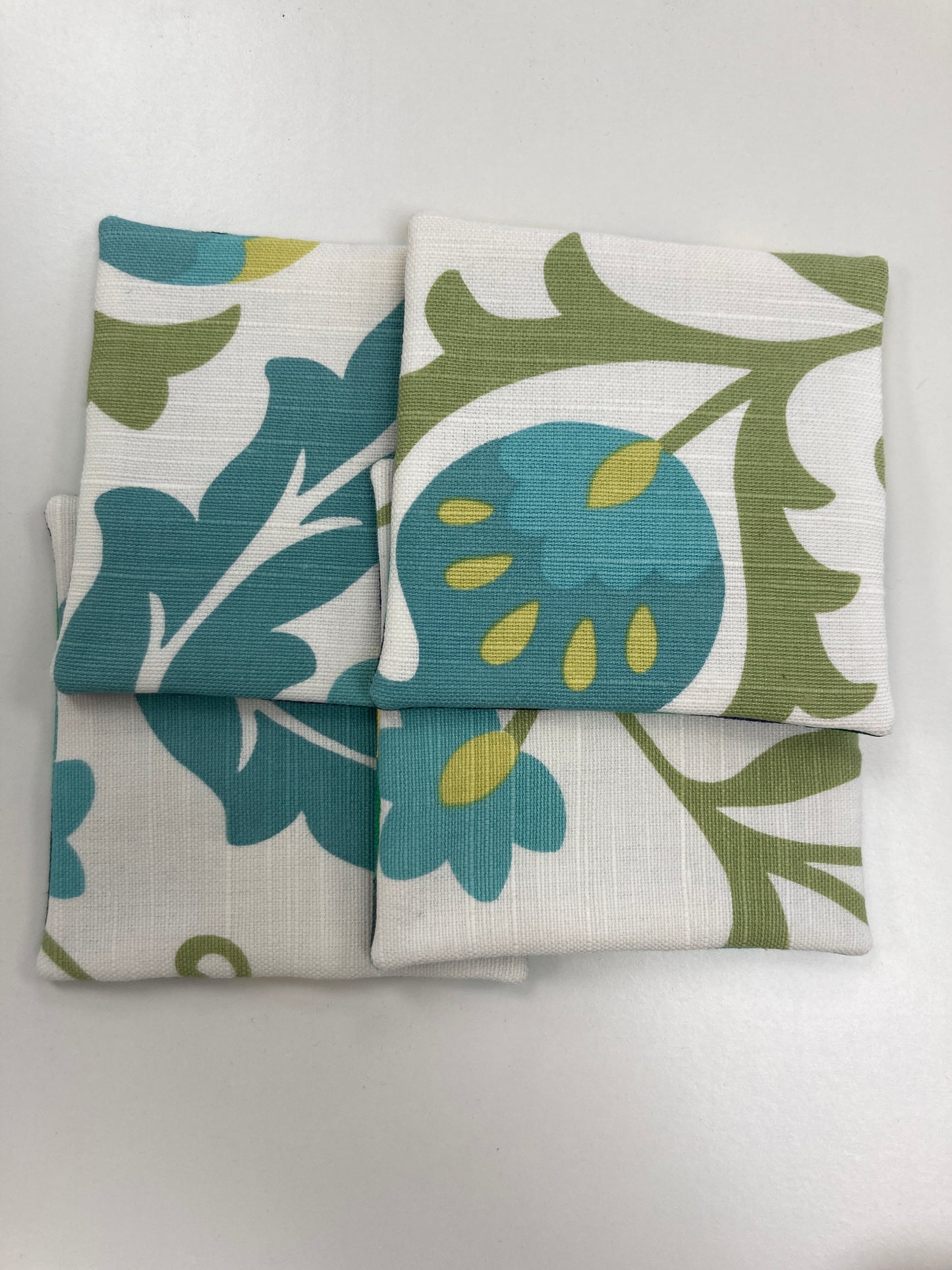 Canvas Coasters - Set of 4