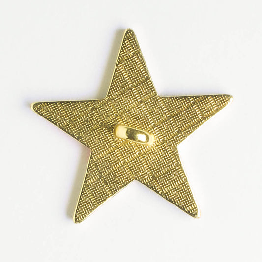 Button Striped Star
