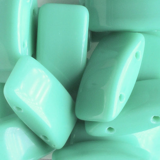 Carrier Glass Turquoise Green - 15 beads
