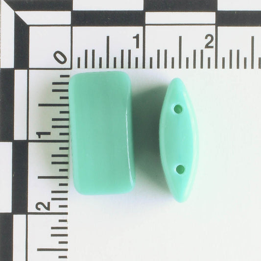 Carrier Glass Turquoise Green - 15 beads