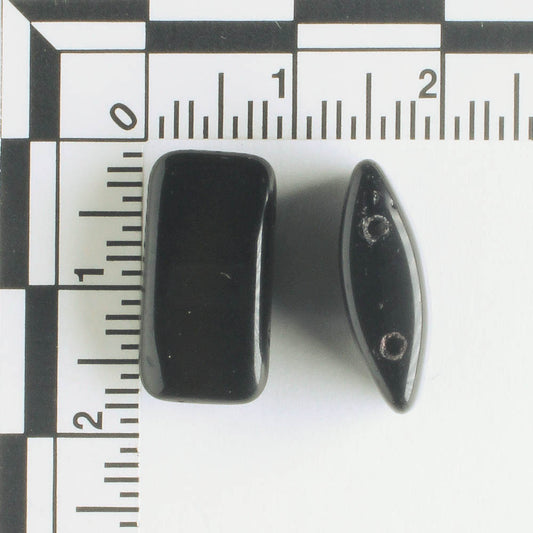 Carrier Glass Jet - 15 beads