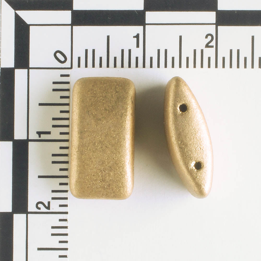 Carrier Glass Pale Gold - 15 beads