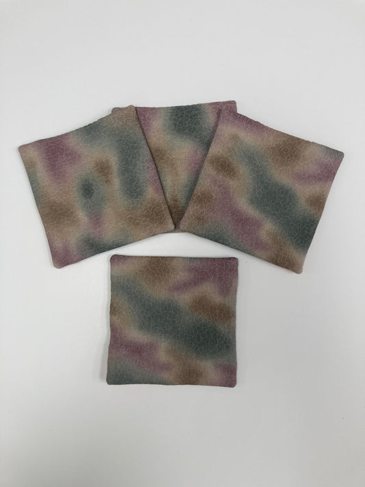 Canvas Coasters - Set of 4