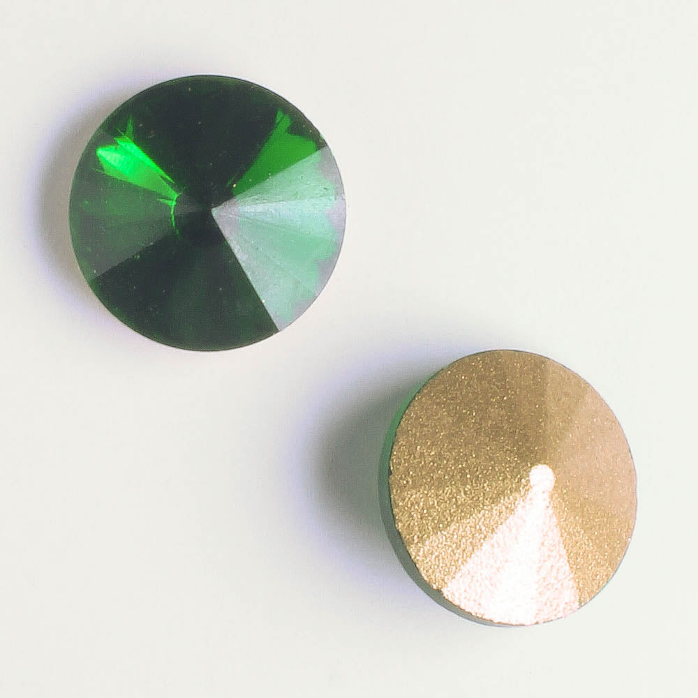 Rivoli 14mm Chrysolite - pair