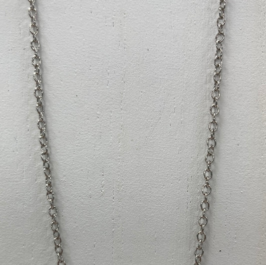 Silver Chain Necklace - 16"