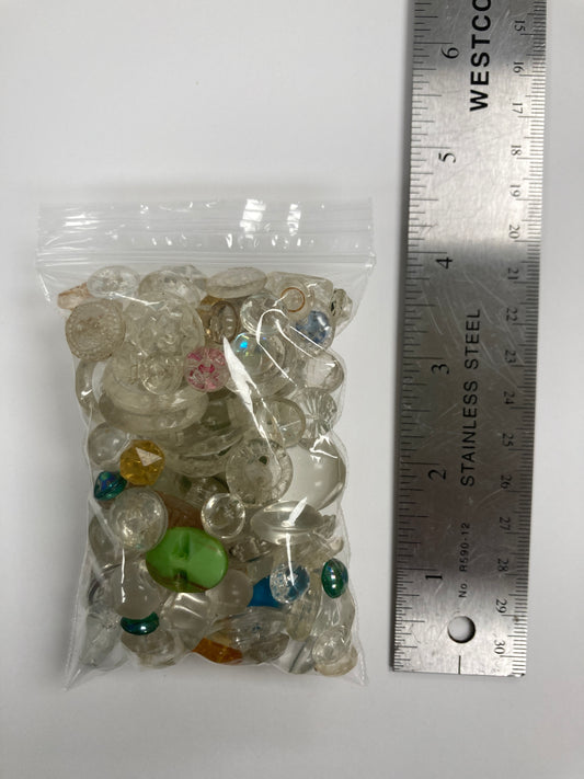 Button Assortment - Glass