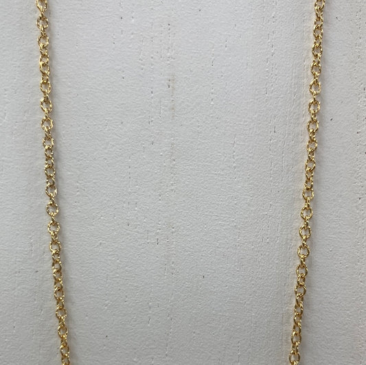Gold Chain Necklace - 16" - qty 10