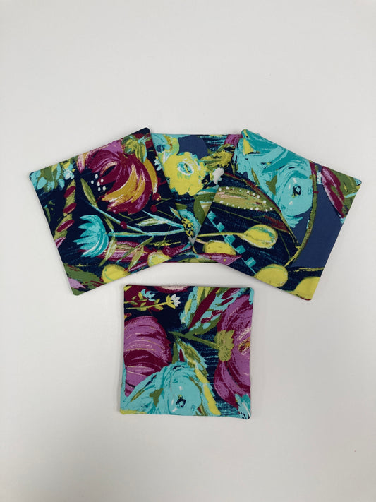 Canvas Coasters - Set of 4