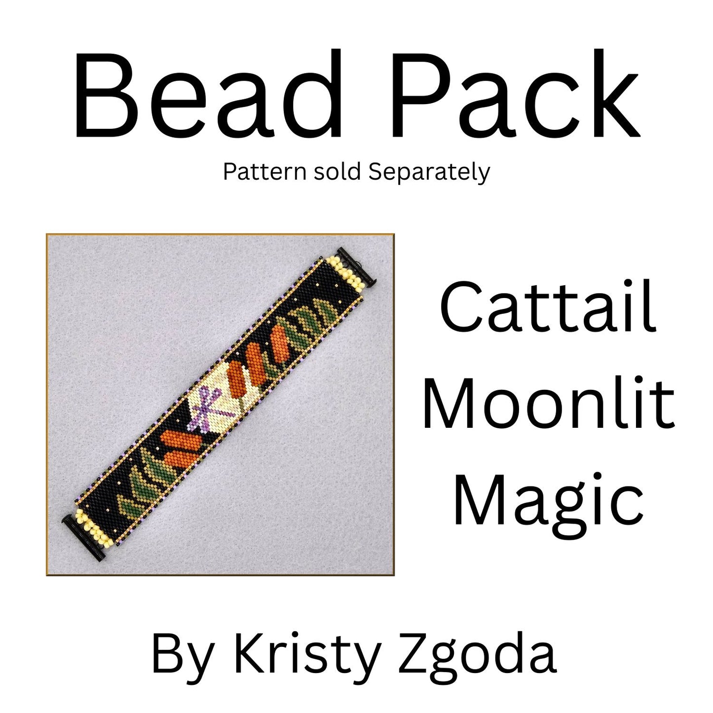 Cattail Moonlit Magic Bracelet Bead Pack