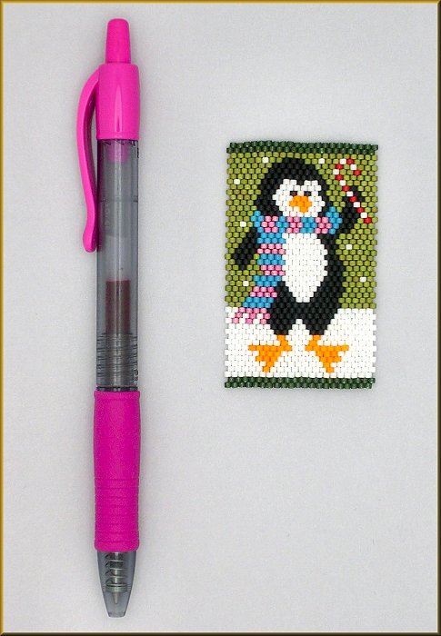 Chilly Willy Pen Wrap Pattern - PDF