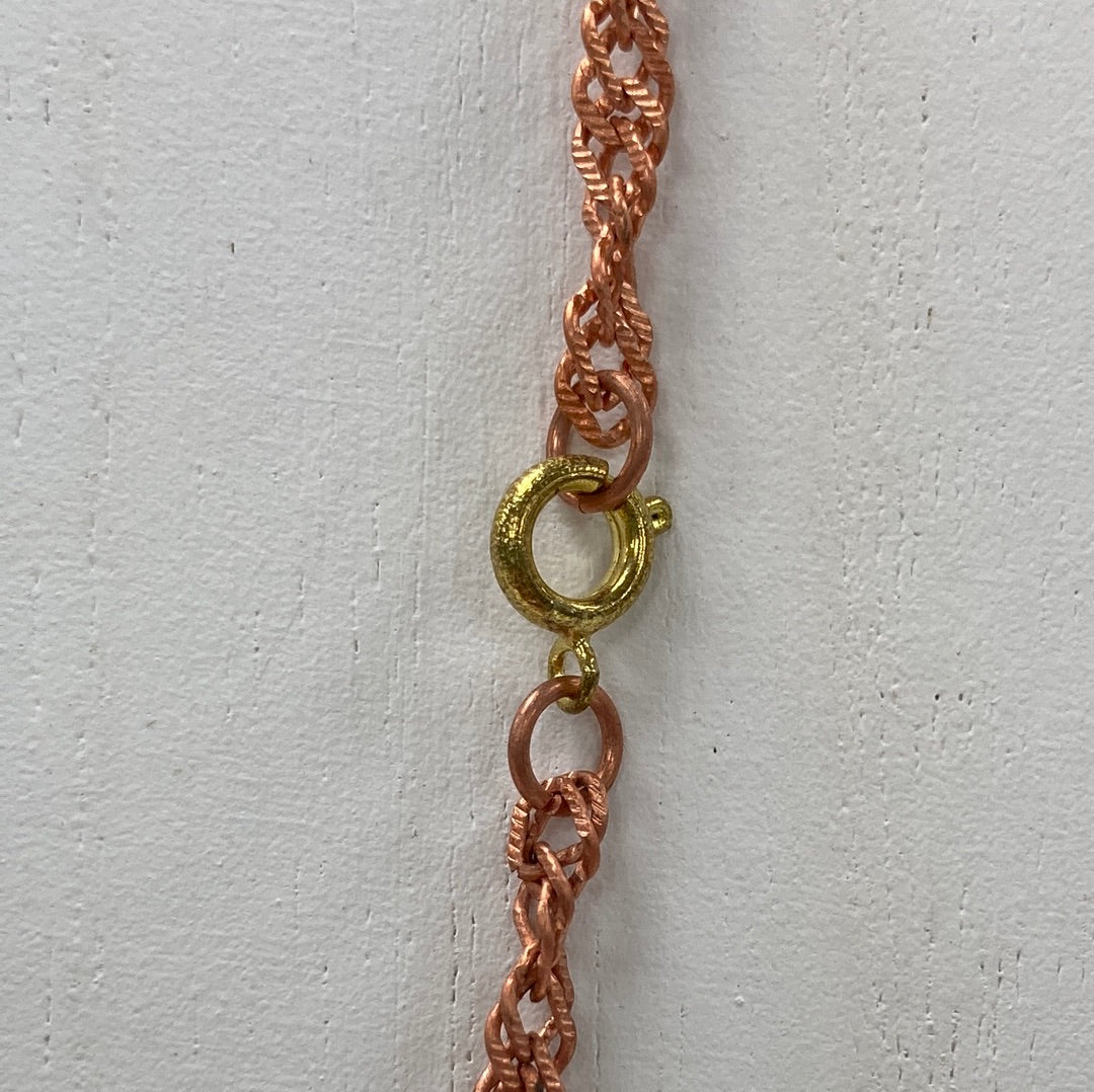 Copper Chain Necklace - 16" - qty 10
