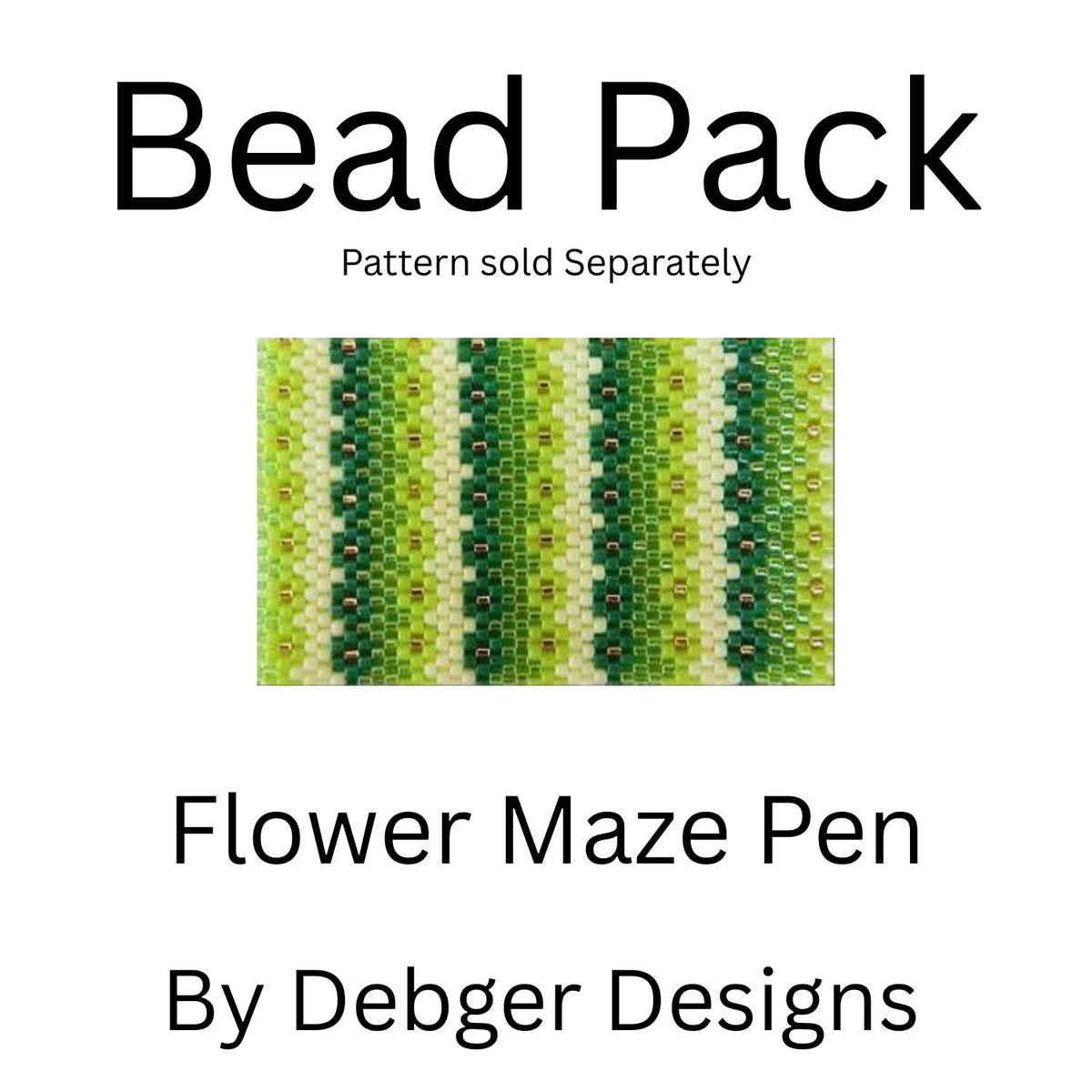 Flower Maze Pen Bead Pack