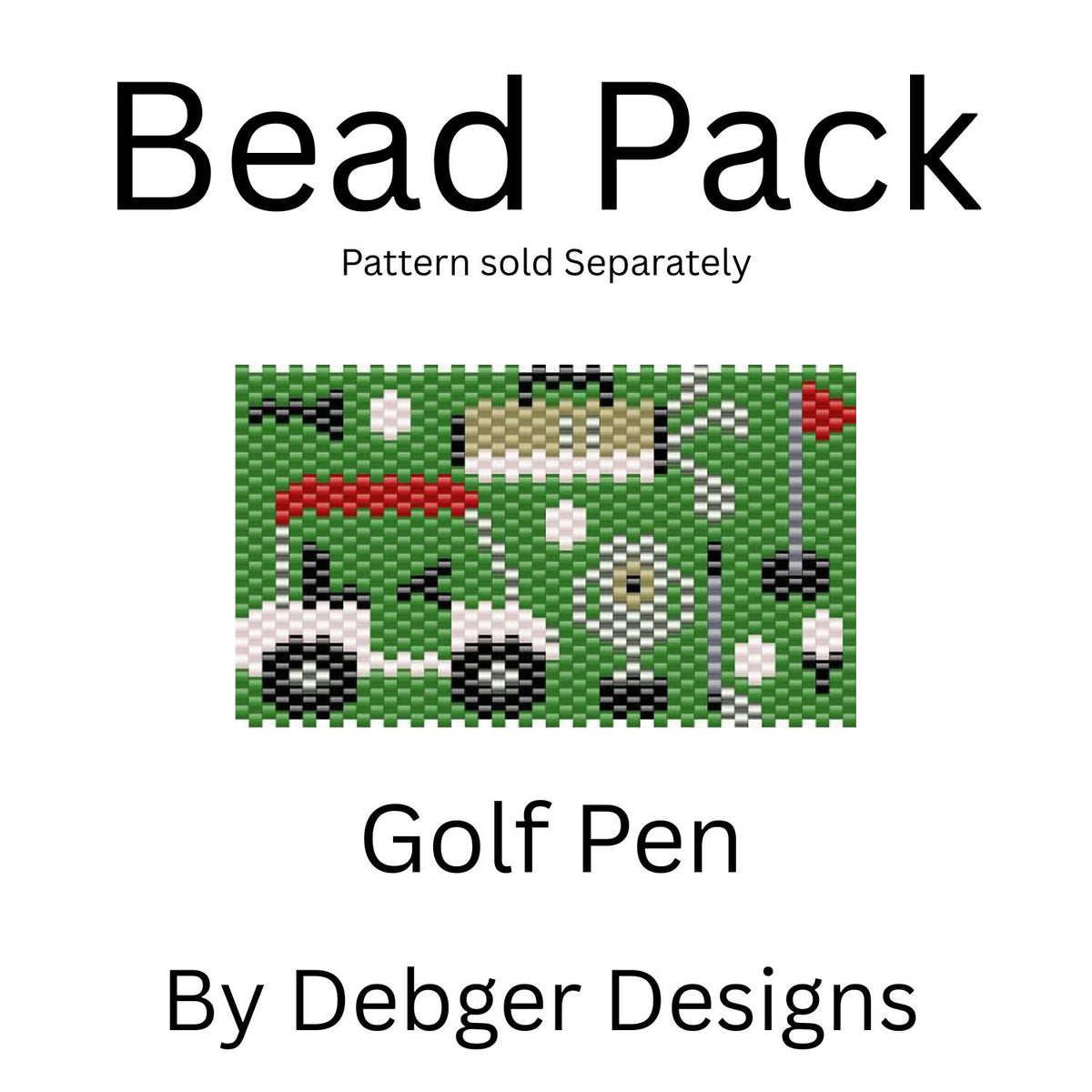 Golf Pen Bead Pack
