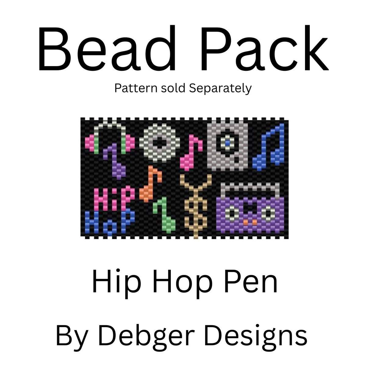 Hip Hop Pen Bead Pack