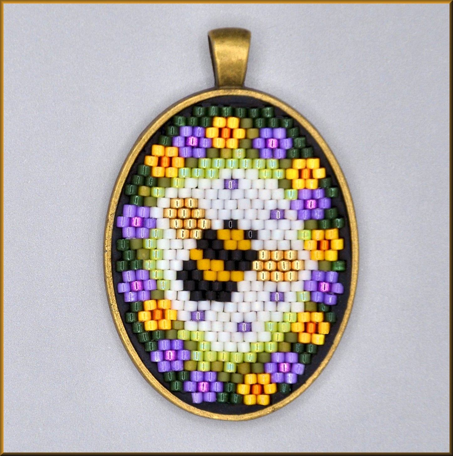 Honey Bee Oval Pattern - PDF