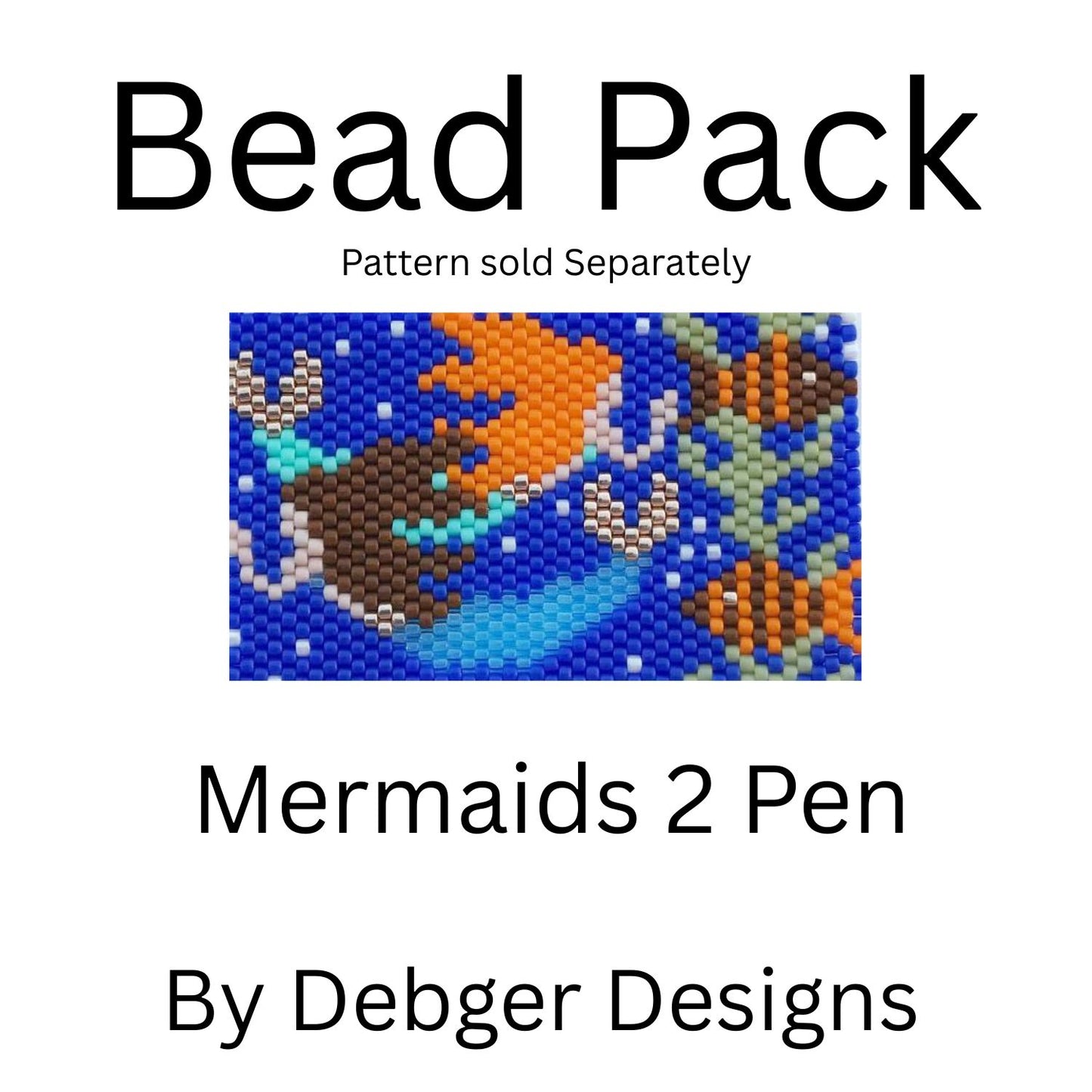 Mermaids 2 Pen Bead Pack