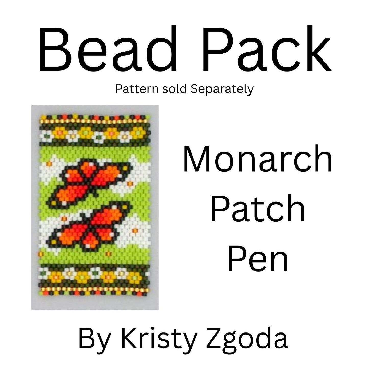 Monarch Patch Pen Bead Pack