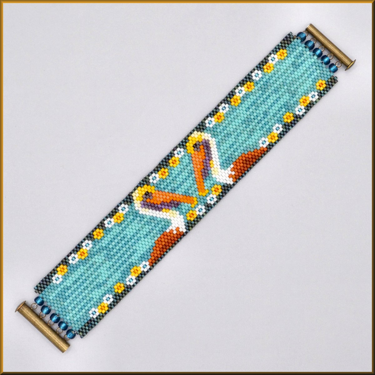Pelican Sea Bracelet Pattern - PDF