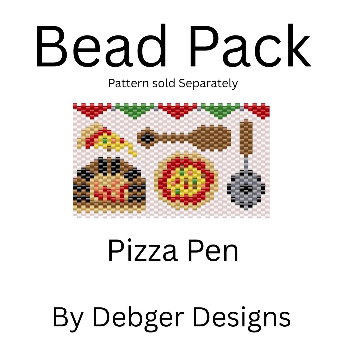 Pizza Pen Bead Pack