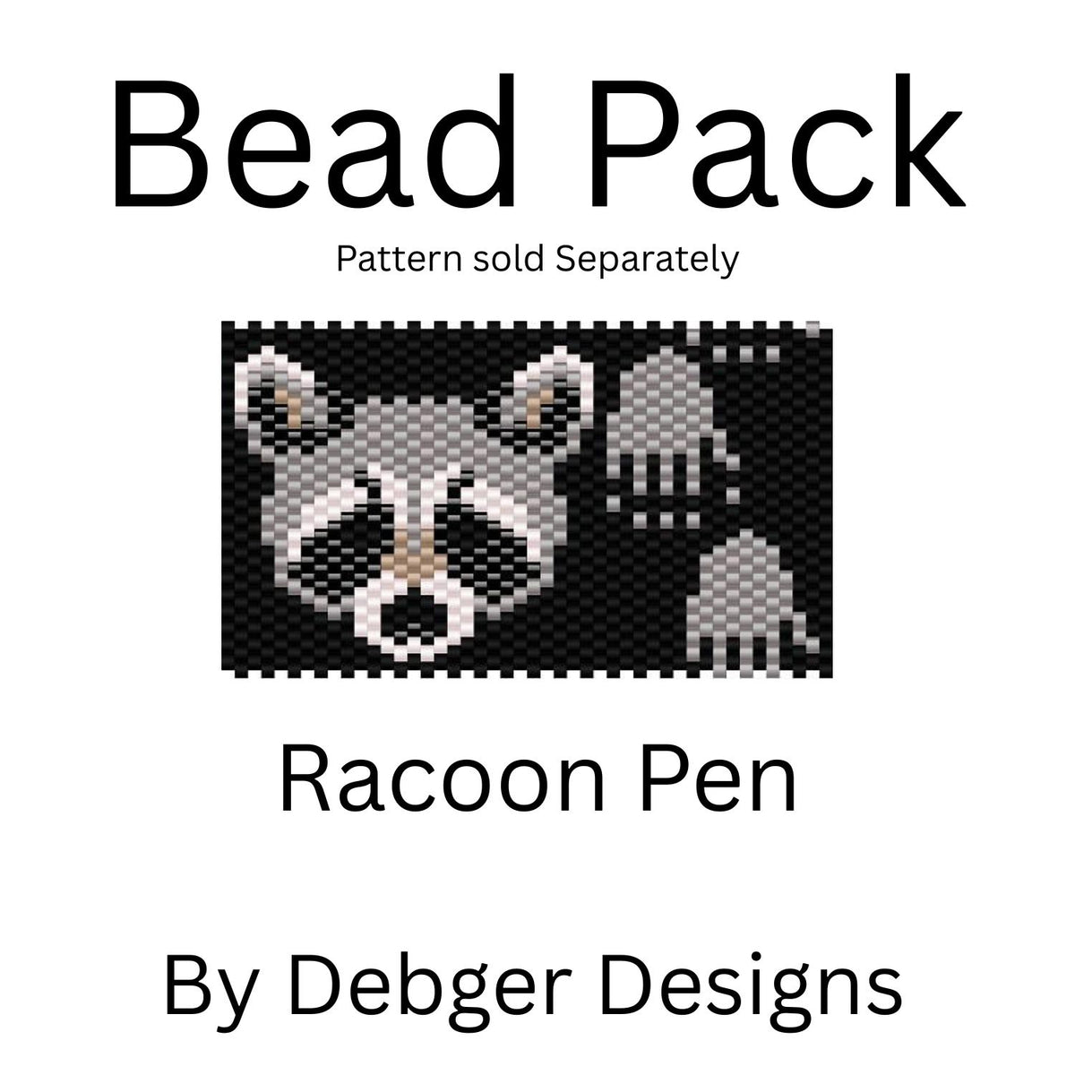 Racoon Pen Bead Pack