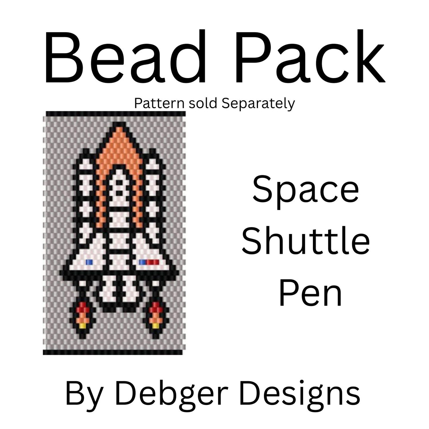 Space Shuttle Pen Bead Pack