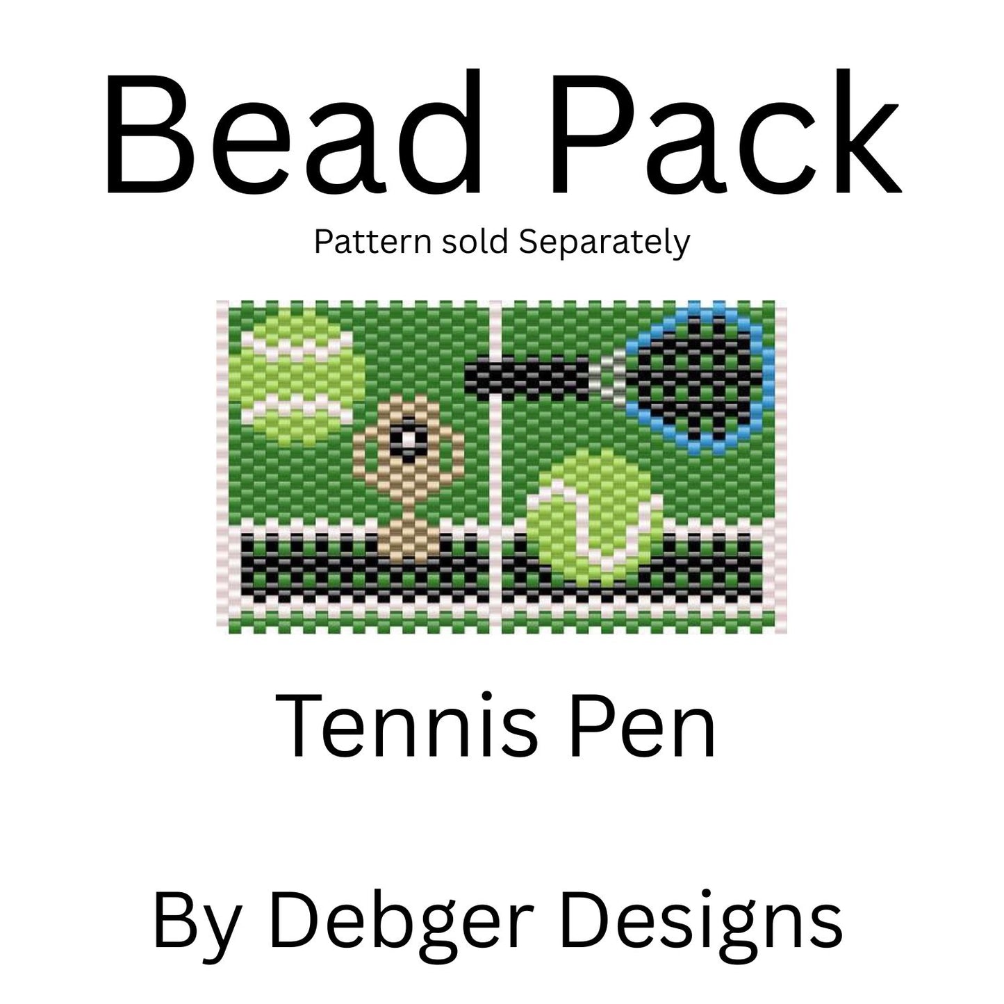 Tennis Pen Bead Pack