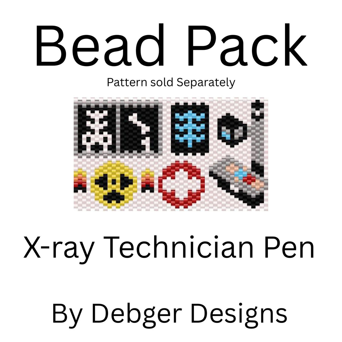 X-ray Technician Pen Bead Pack