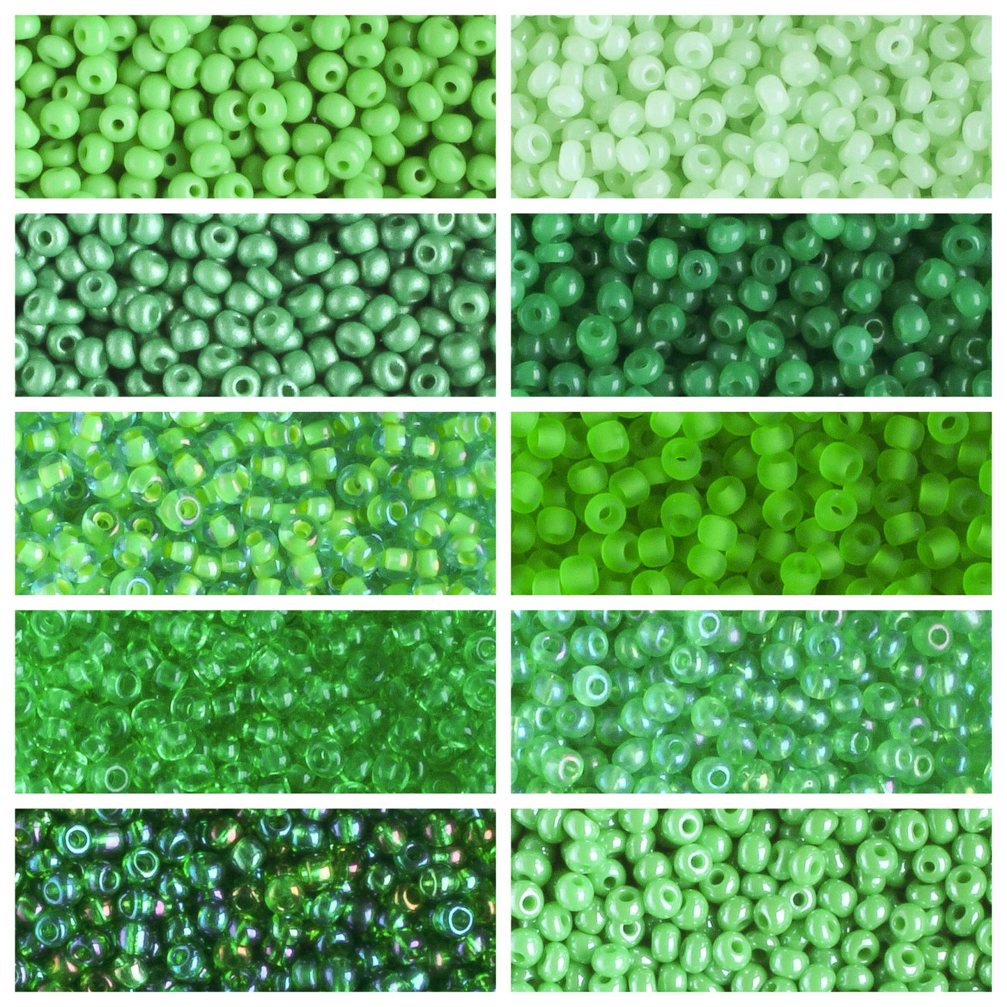 11/0 Czech Seed Bead Collection