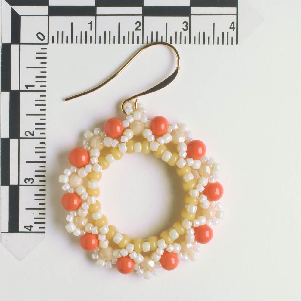 Miniduo Hoop Earring Kit - Coral Sands