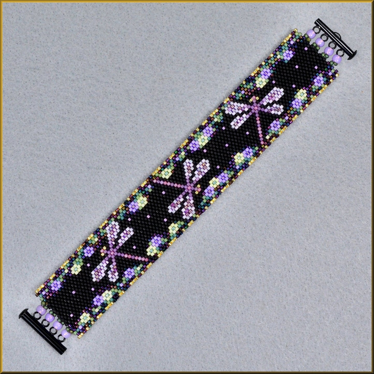 Dragonfly Eclipse Bracelet Pattern - PDF