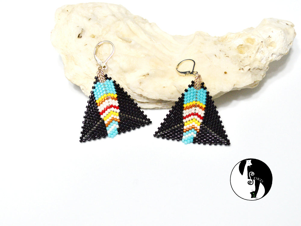 Feather Triangles 3 & 4 Pattern - PDF