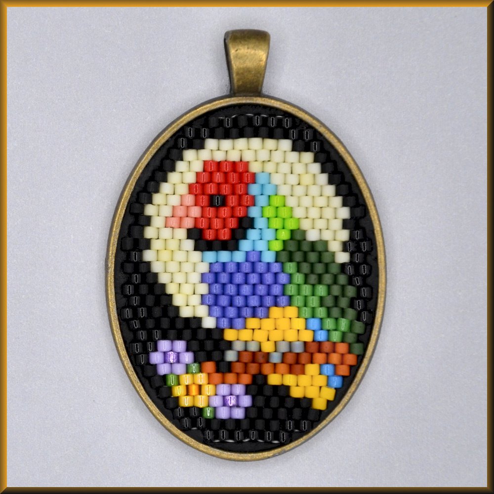 Gouldian Oval Pattern - PDF
