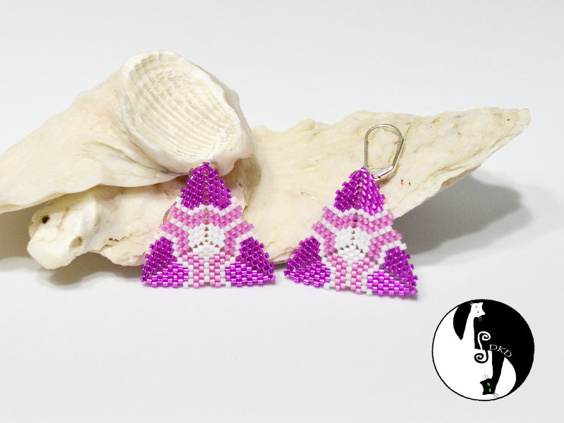 Hearts 1a and 1b Triangle Pattern - PDF