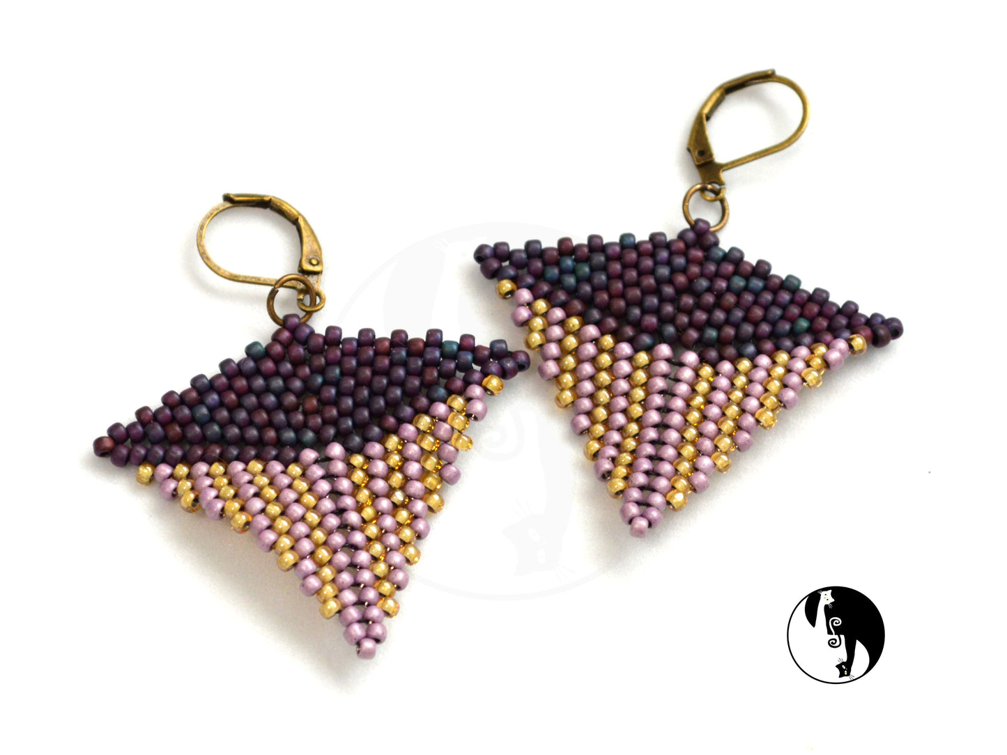 The Kite - an Irregular Polygon and Kite Earrings Pattern - PDF